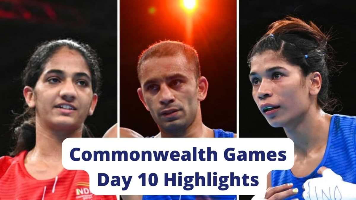 Commonwealth Games Day 10 Results