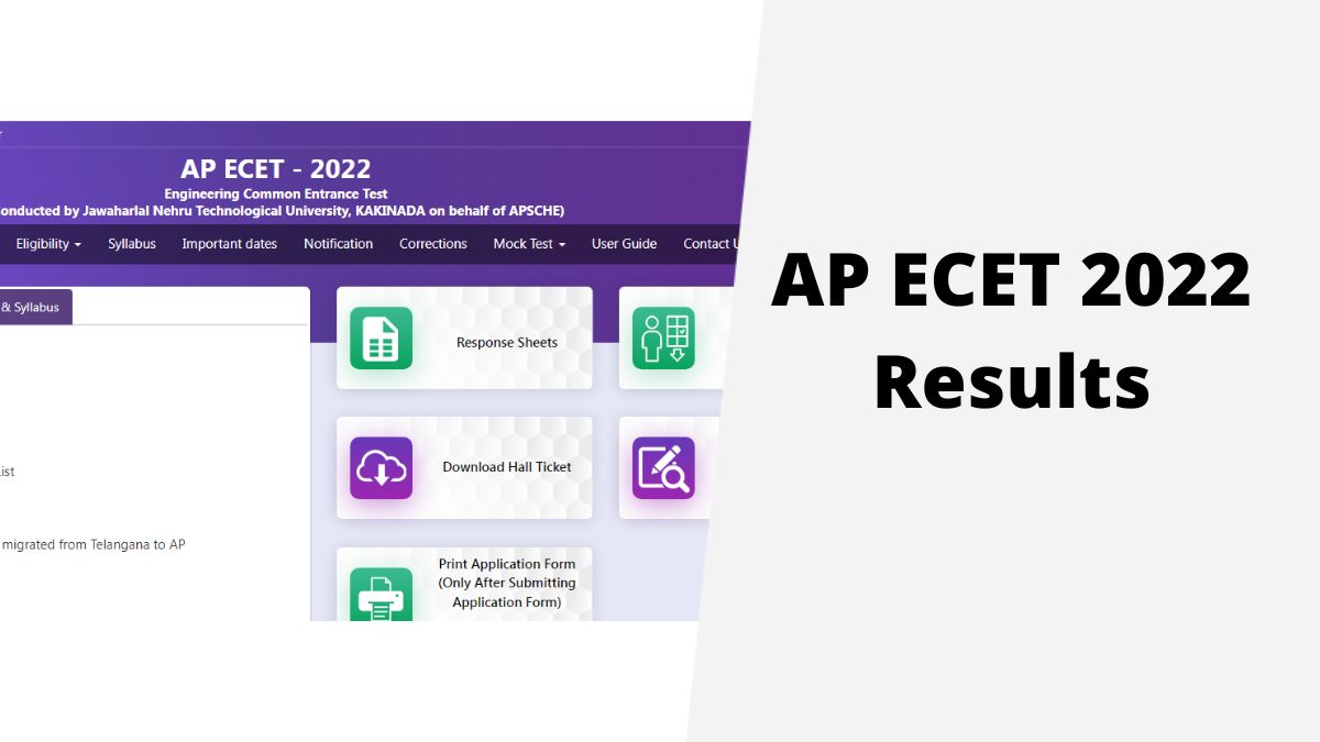AP ECET 2022 Results