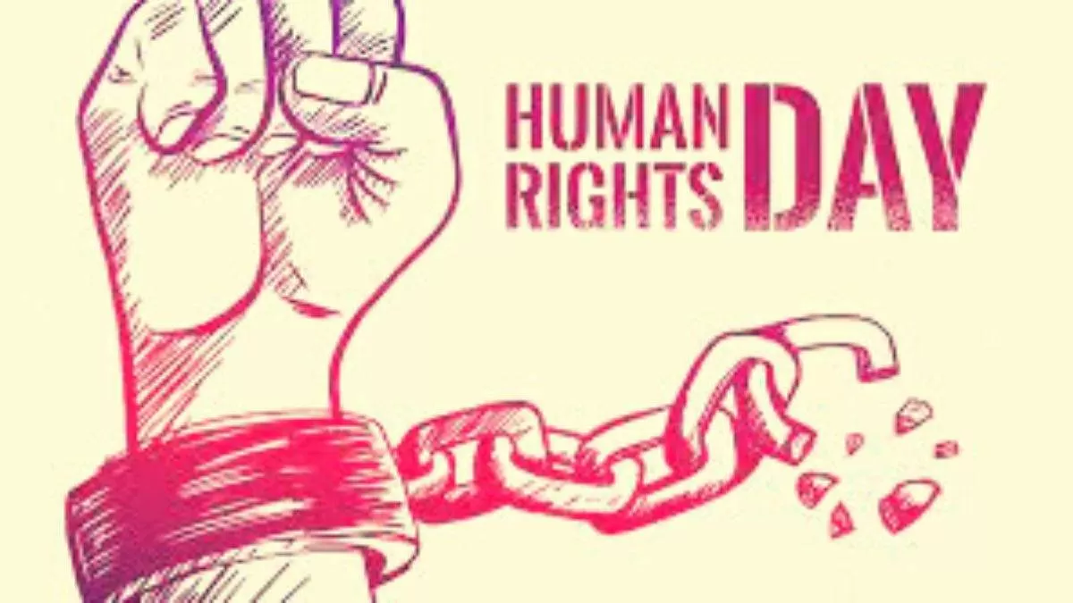 International Human Rights Day Vector Illustration on 10 December with  Hand.. Illustration #252640696