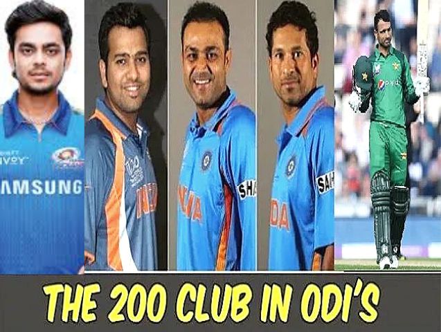 Players with double centuries in ODIs