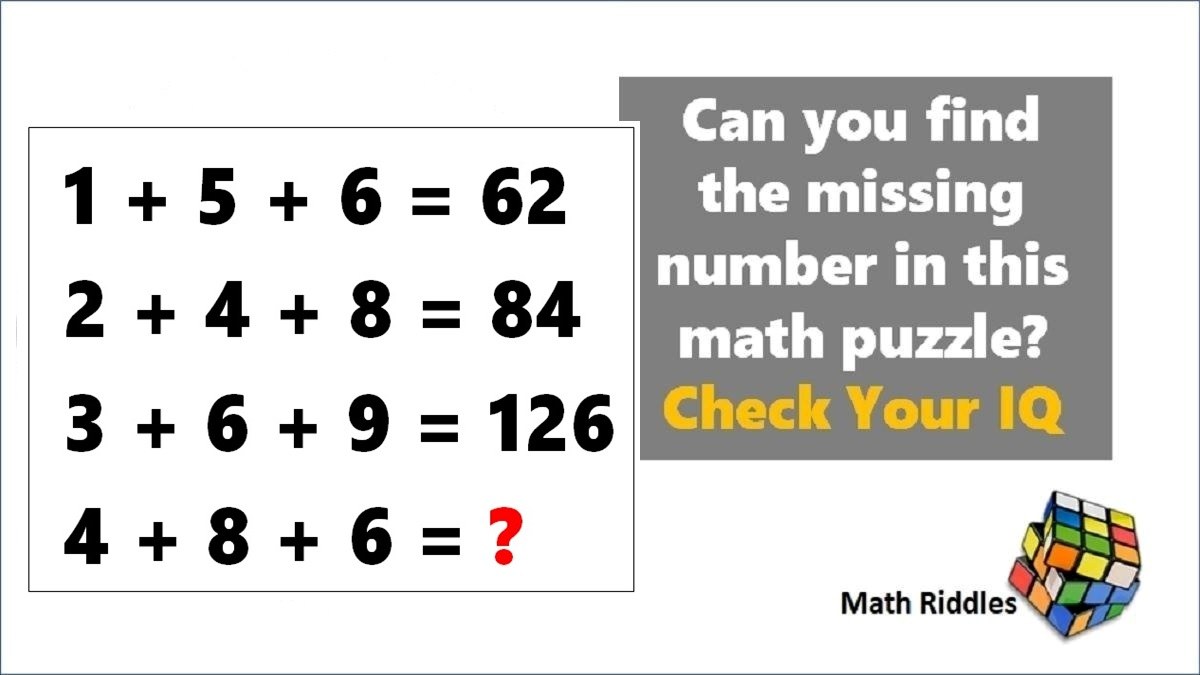 Math Riddles 5 Minute Mathematics Puzzles 99 Failed Can You Solve Them 