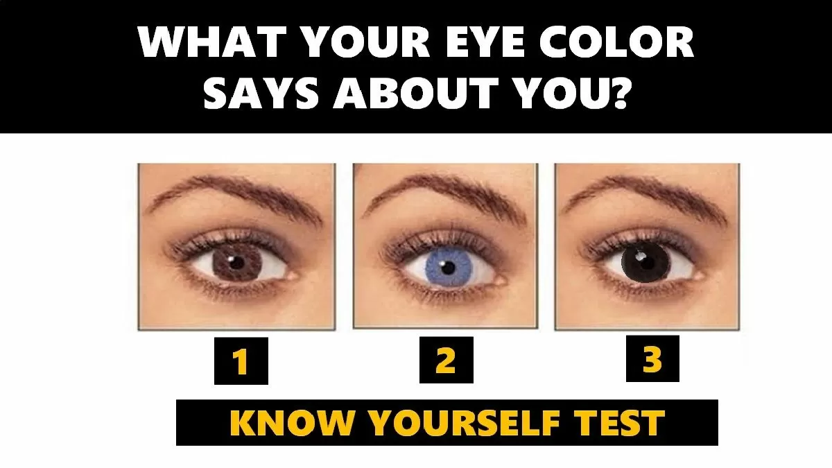 What Do Your Eyes Reveal About You?, blue eye