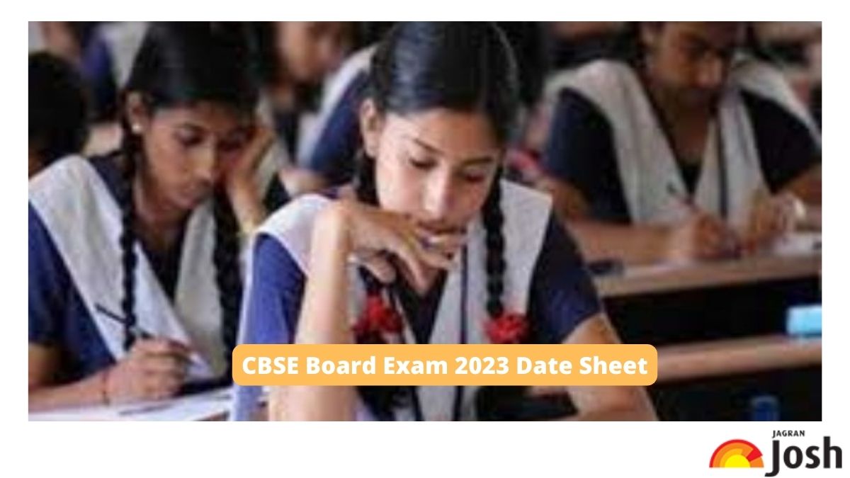 CBSE Board Exam 2023 Date Sheet 