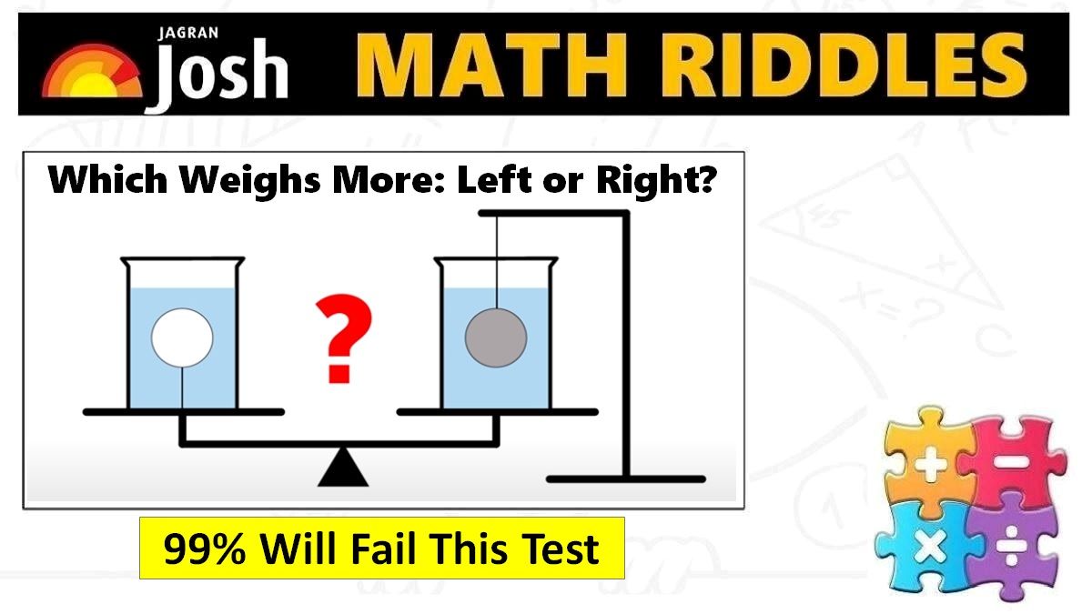 Math Riddles with Answers: Common Sense Test, 99% Will Fail This Test  