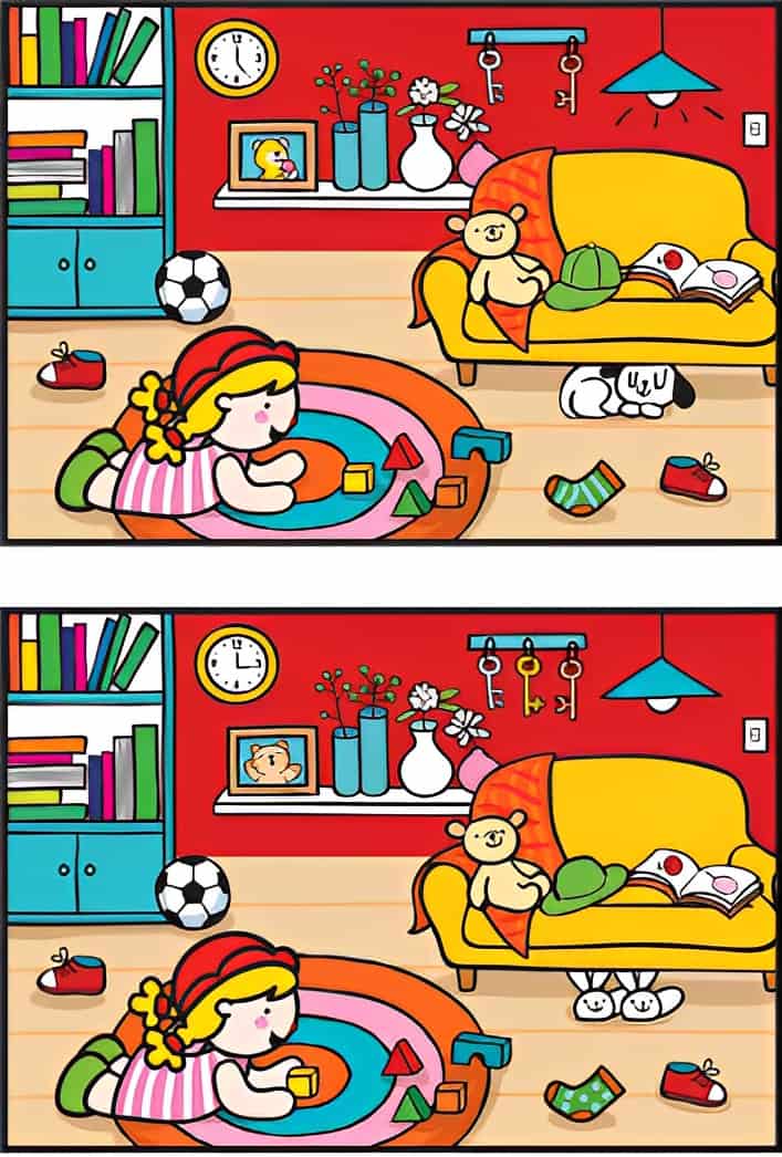 Spot The Difference: Can you spot 8 differences in 48 seconds?