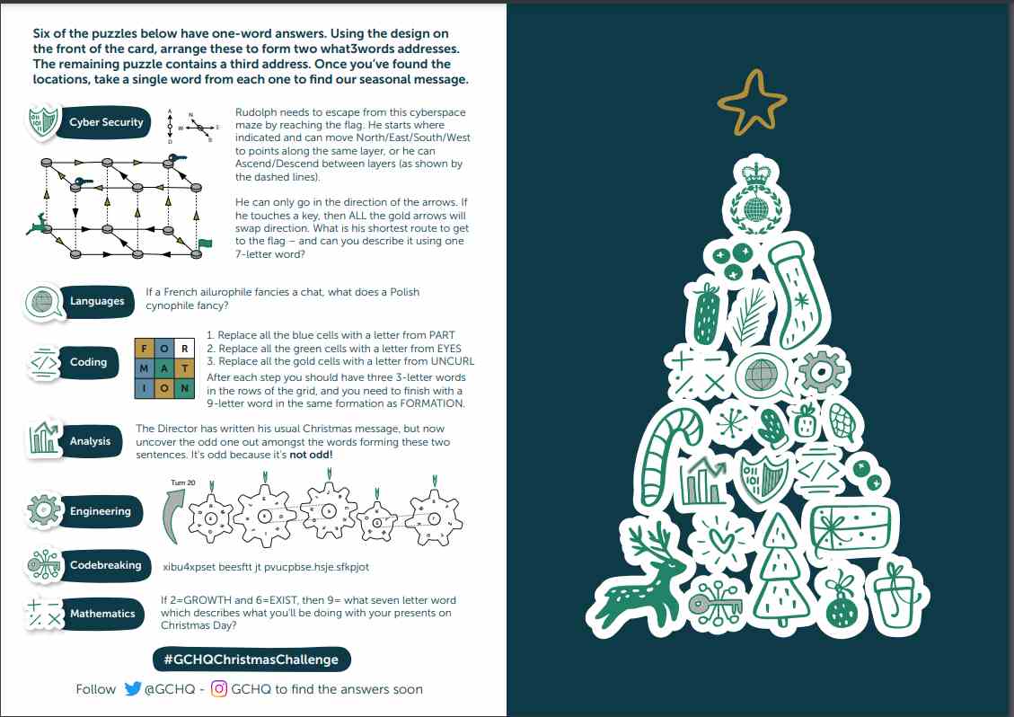 GCHQ Christmas Card Puzzle 2022: What Is It? And How To Play It?