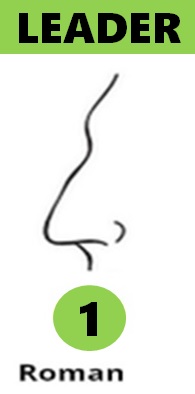 Roman Nose Shape Personality Face Reading