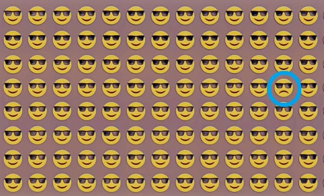 Seek and Find: Can you find the odd emoji in 10 seconds?