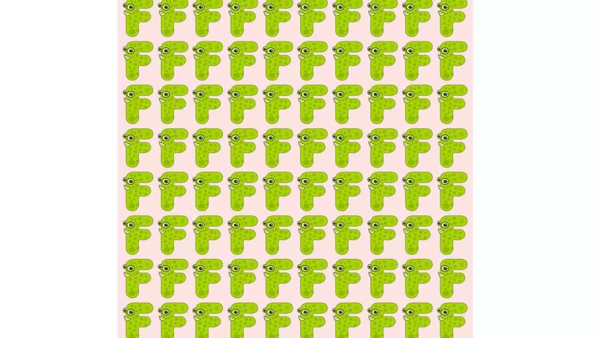Spot the odd alien letter