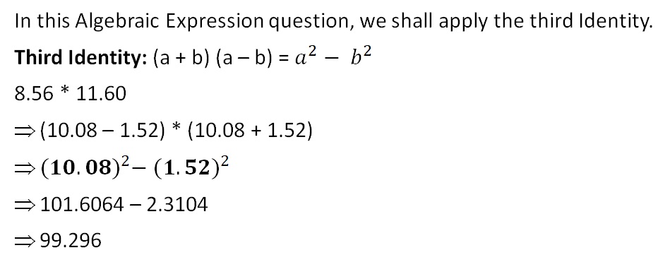 Algebraic Expressions Class 8