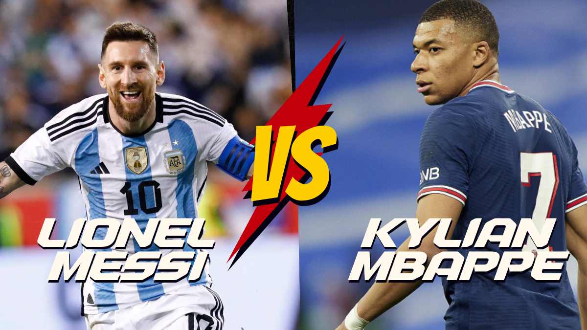 Download Two of the greatest soccer players of all time: Messi and