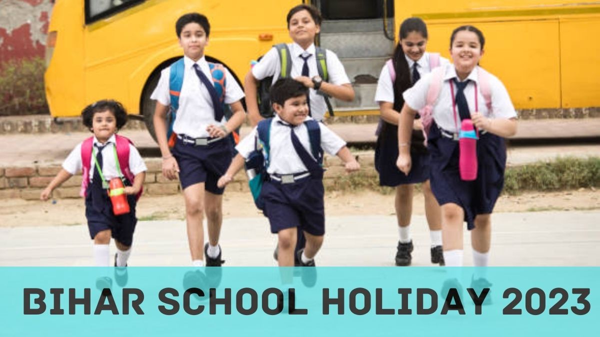 Bihar School Holiday List 2023 