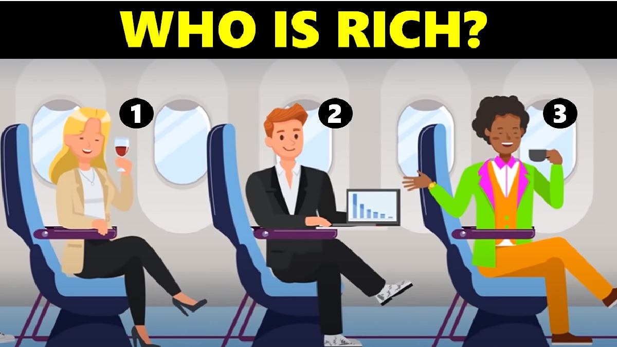 Picture Puzzle Riddles: Only 1% Genius Can Tell Who Is Rich On