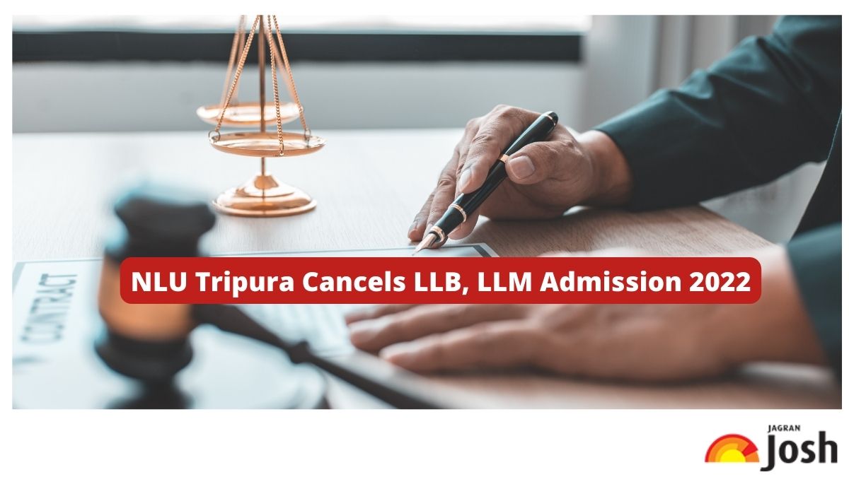 NLU Tripura Cancels LLB, LLM Admission 2022