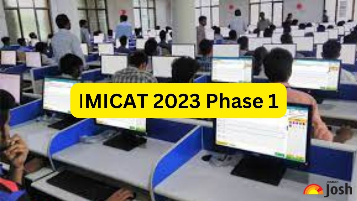 MICAT 2023 Phase 1