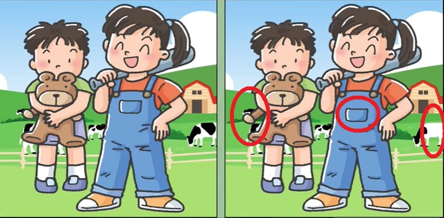 How Many Differences Spot The Difference: Can you spot 3 differences in 10 seconds?