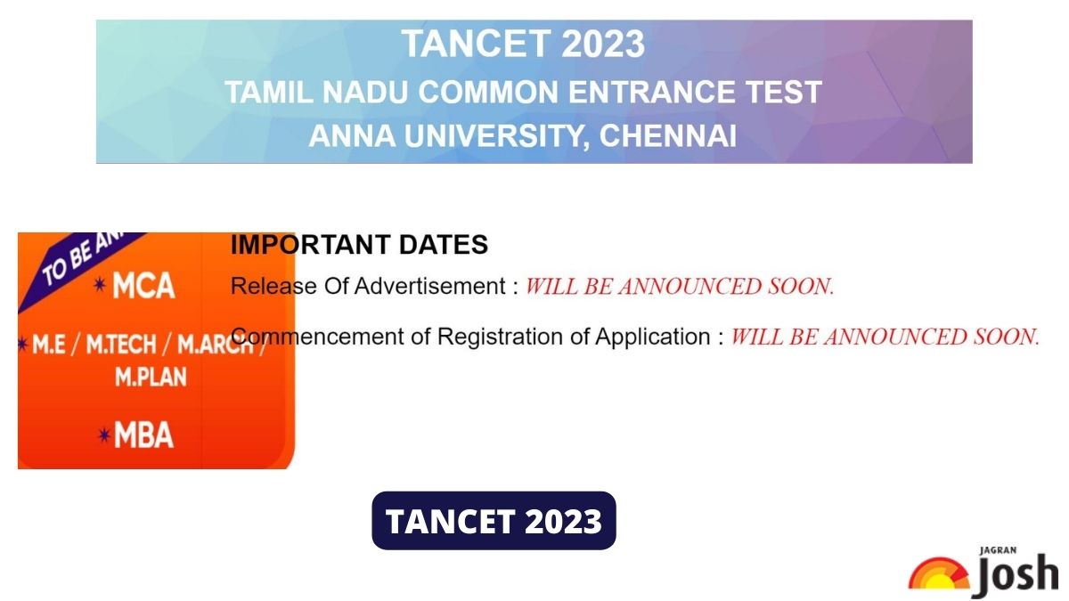 TANCET 2023 Exam Postponed