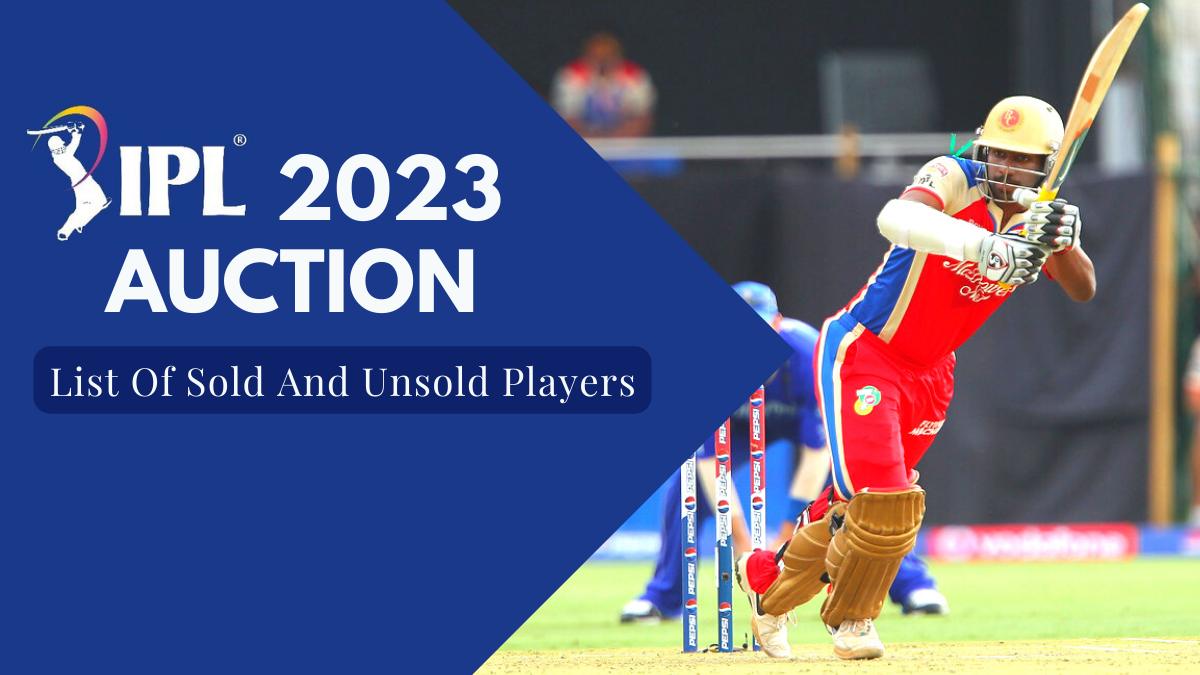 IPL Auction 2025 Check Full List Of Sold And Unsold Players