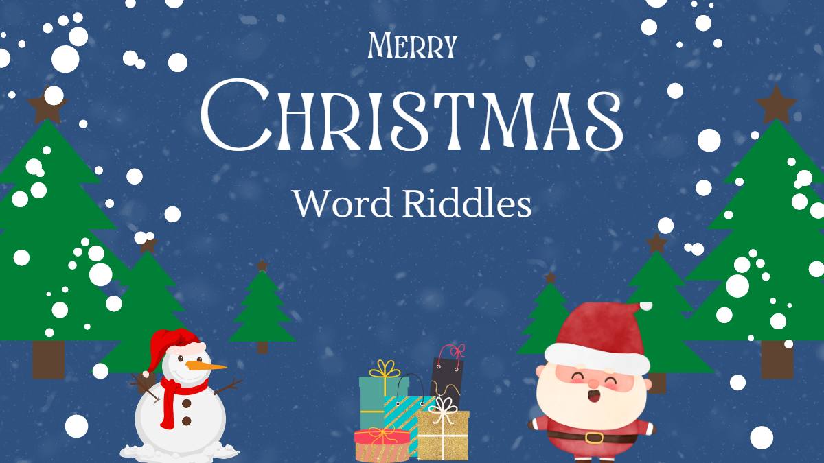 Funny Christmas Riddles To Share With Your Family And Friends. 