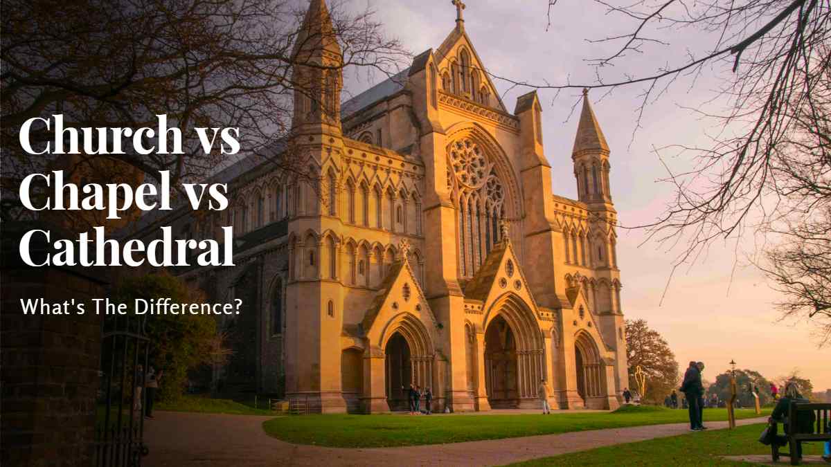 What Is The Difference Between Church Chapel And Cathedral 