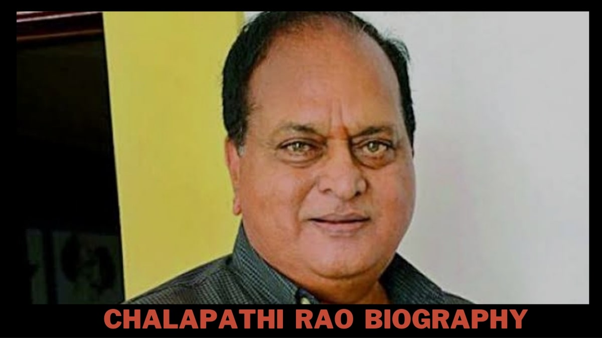 On December 25, Veteran actor Chalapathi Rao passed away