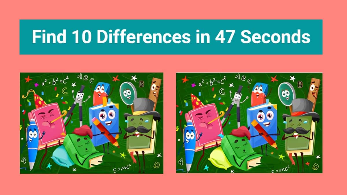 Spot 10 Differences in 43 seconds