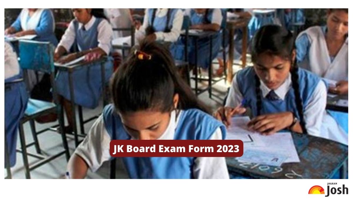 JK Board Exam Form 2023 