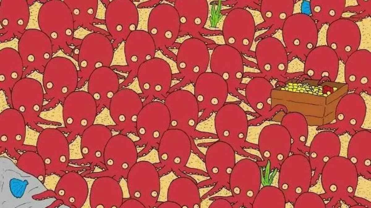 Brain Teaser IQ Test: You Are In Top 3% If You Can Find The Hiding Fish In 7 Seconds! 