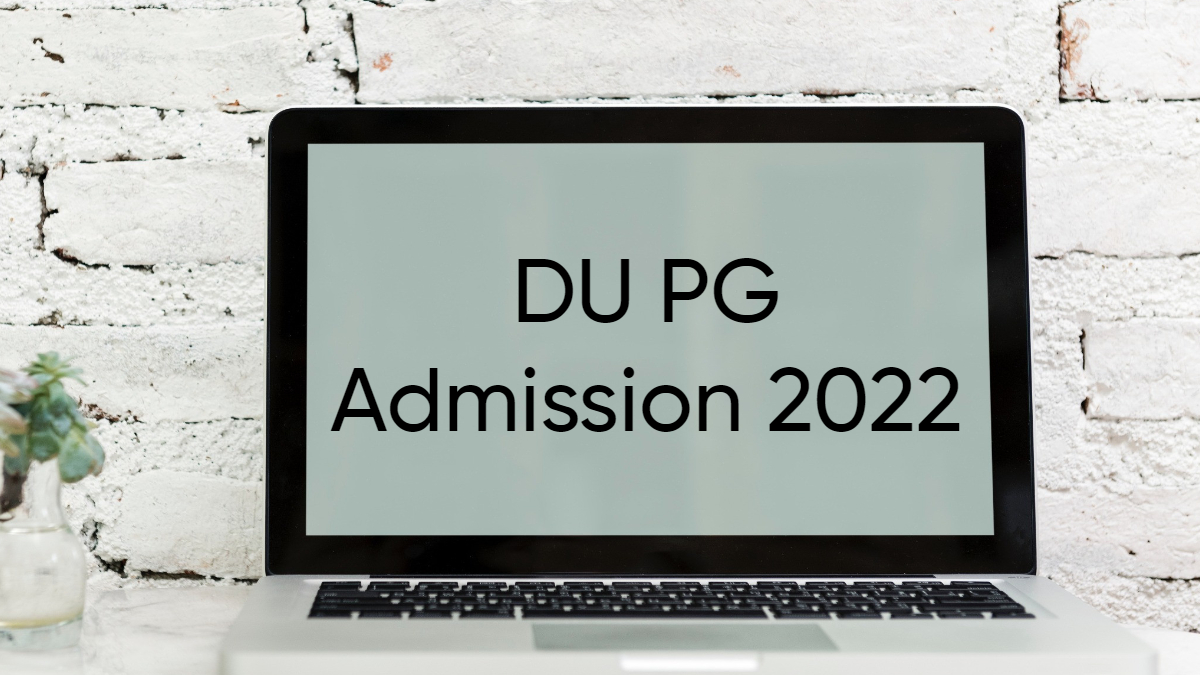 DU PG Admission 2022