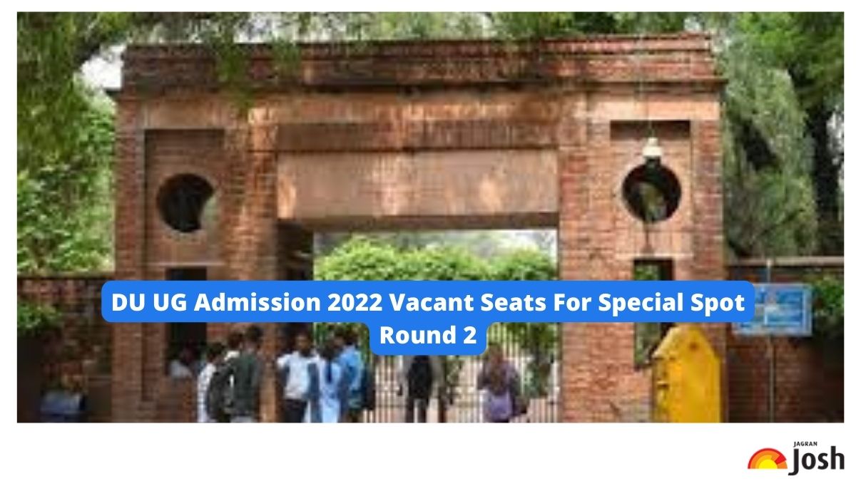 DU UG Admission 2022 Vacant Seats 