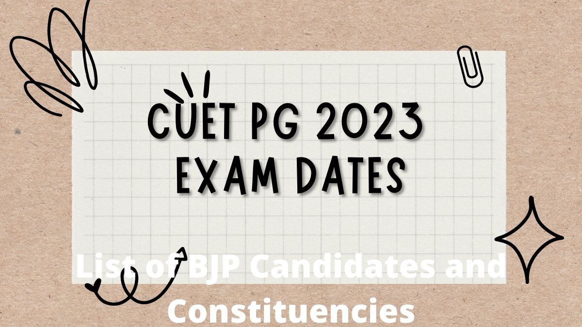 CUET PG 2023 Exam Dates