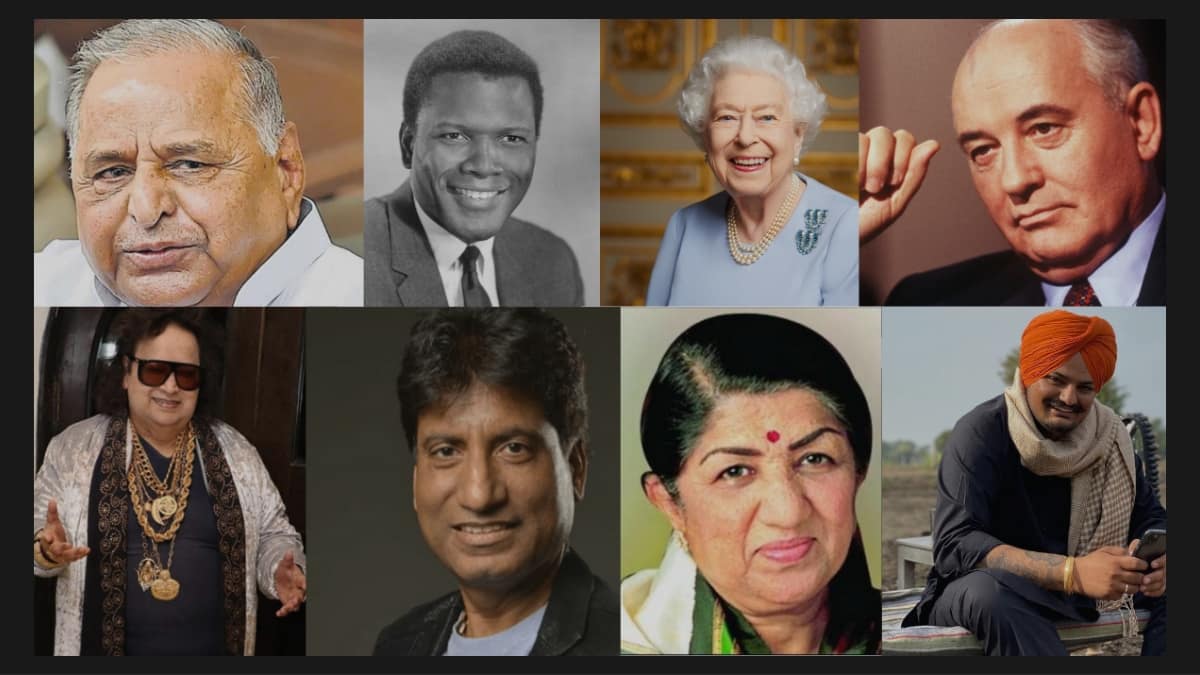 While we say goodbye to the eventful year of 2022 , let's remember some of the major personalities all across the globe whom we lost this year