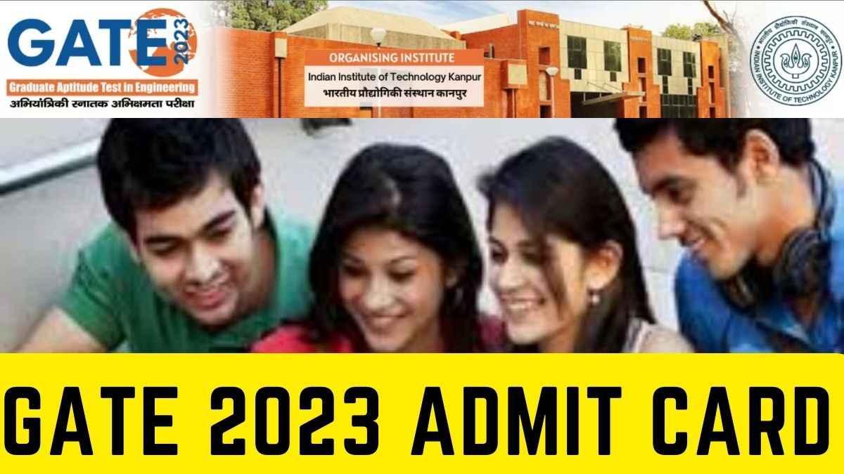 GATE 2023 Admit Card: Releasing Tomorrow on gate.iitk.ac.in Download Hall Ticket Link & Exam Instructions
