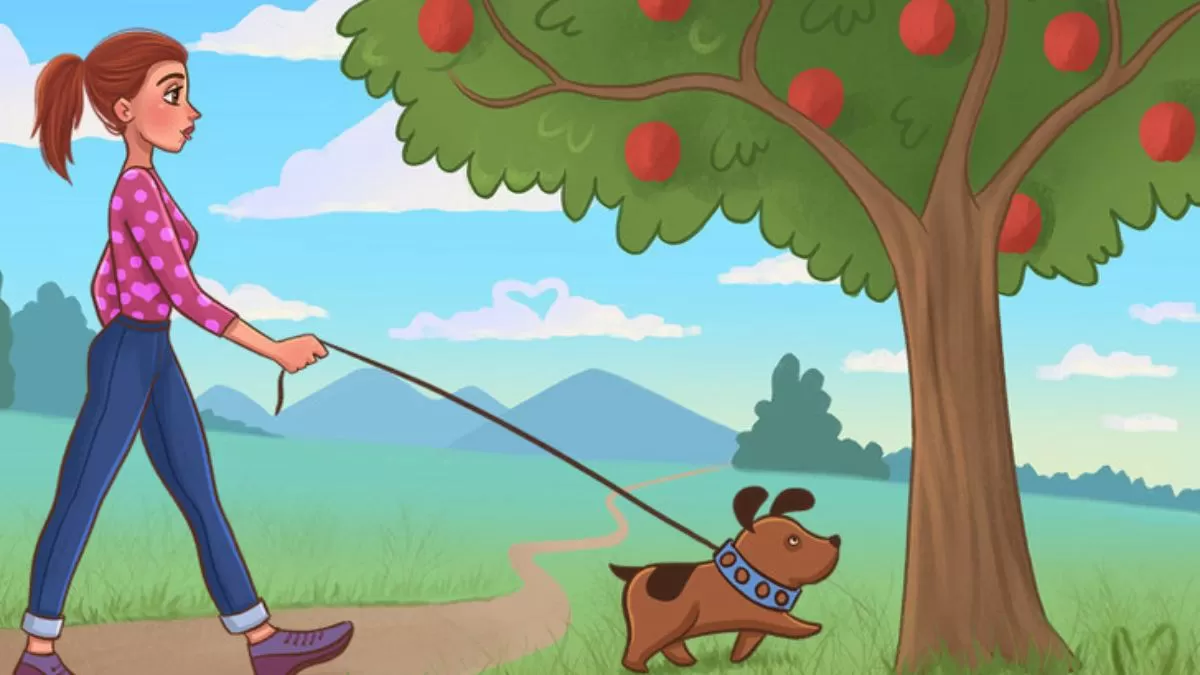 Start Your New Years' Right By Finding 5 Hearts In The Park In This Brain Teaser.