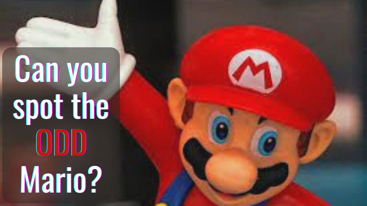Brain Teaser IQ Test: Can You Spot The Odd Mario In 12 Seconds?