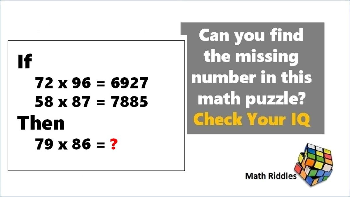 Math Riddles: Only 1 out 5 People Can Solve These 5-Minute Maths Puzzles