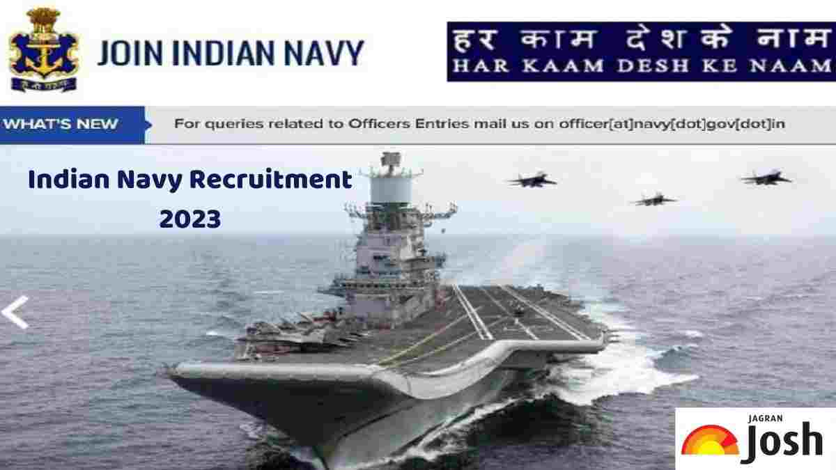 Indian Navy Agniveer 2023 1500 अग्निवीर पदों पर भर्ती के लिए अधिसूचना