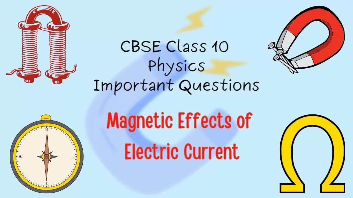 Magnetic field due to a Current in a Solenoid - Class 10 Physics