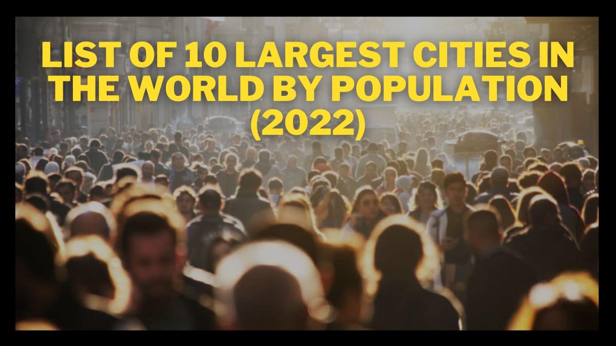 Top Ten Most Largest Cities In The World Infoupdate