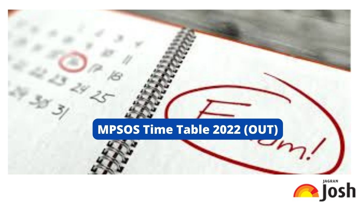 MPSOS Time Table 2022 (OUT)