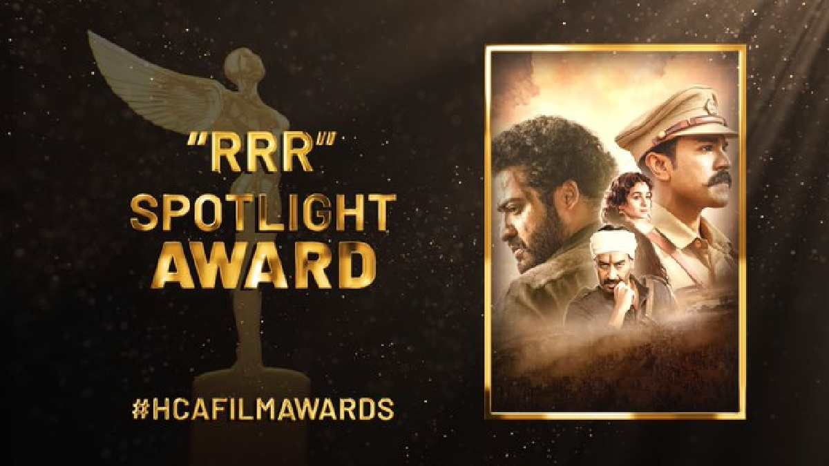 RRR bagged Spotlight Award at Hollywood Critics Association