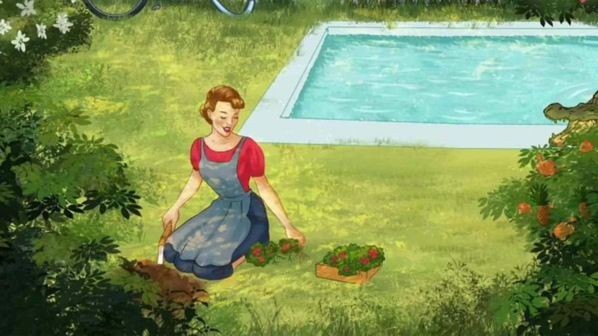 Brain Teaser IQ Test: Only Genuises Can Spot All 5 Mistakes In This Gardening Picture