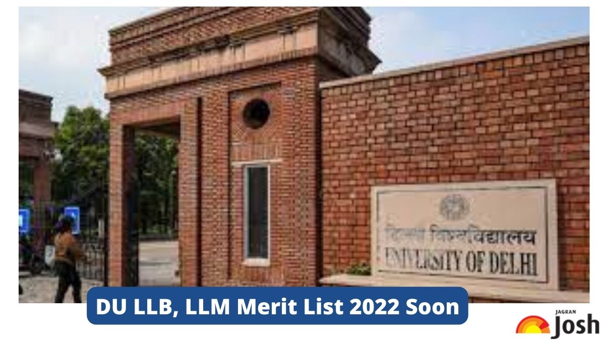 DU LLB, LLM Merit List 2022 