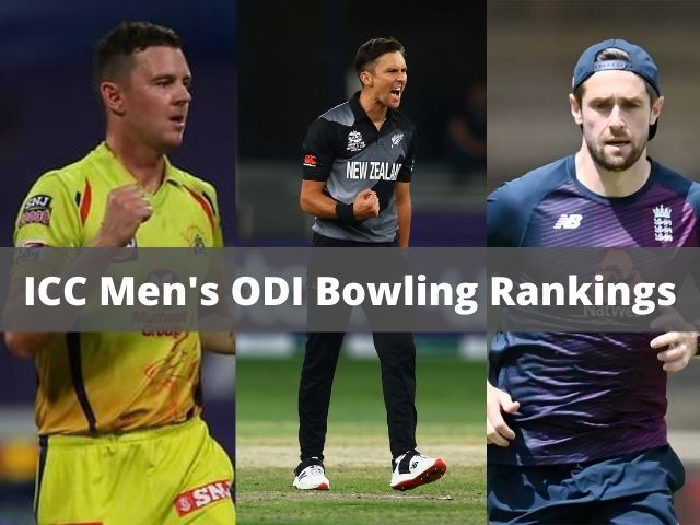 ICC Men's ODI Bowling Rankings: Check ranks of Trent Boult, Josh Hazlewood, Chris Woakes, Mujeeb Ur Rahman, Mehedi Hasan, and More