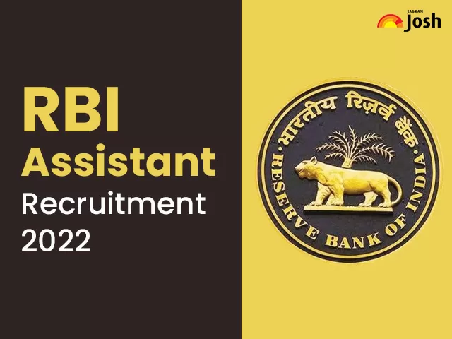 RBI Assistant Recruitment 2022