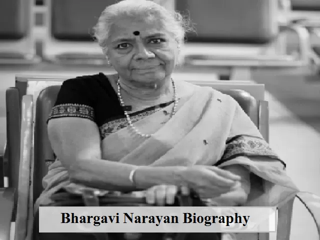 Bhargavi Narayan Biography