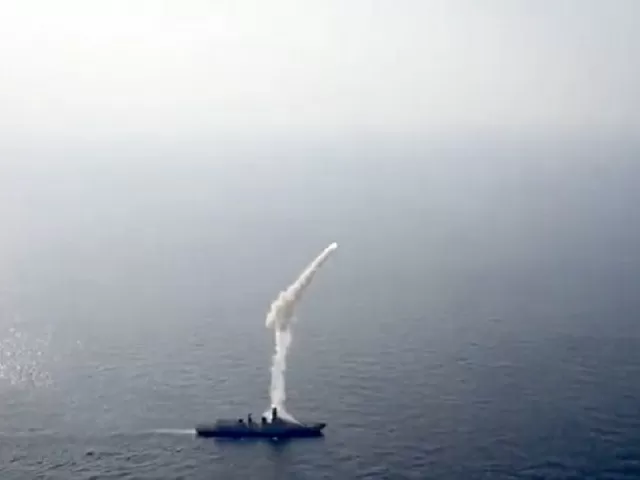 INS Visakhapatnam test-fires BrahMos supersonic cruise missile