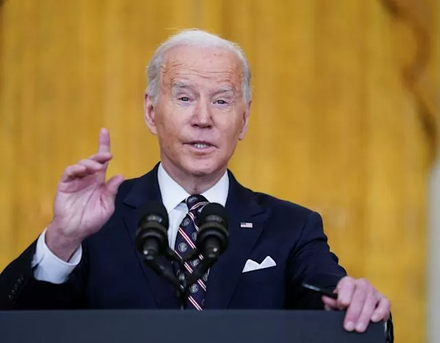 Biden announces sanctions, says Russia has begun invasion of Ukraine