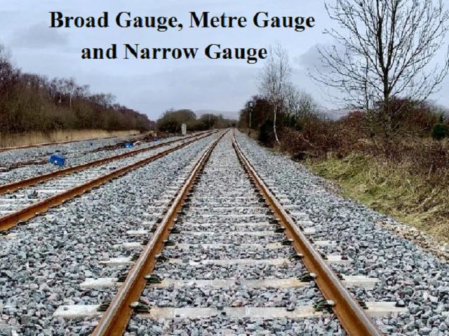 bodem pomp groentje What is Broad Gauge, Metre Gauge, and Narrow Gauge in Indian Railway?