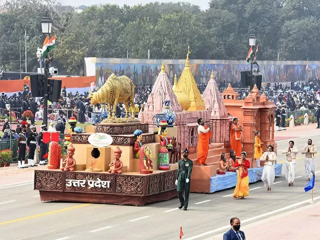 UP Best State Tableau of Republic Day Parade 2022